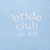 Custom Bride and Bridesmaids Club Sweatshirt - Personalized with your year and custom sleeve