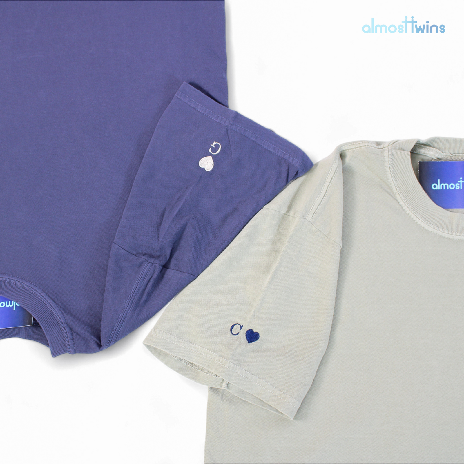 Custom coordinates Tshirt with special message on the sleeve