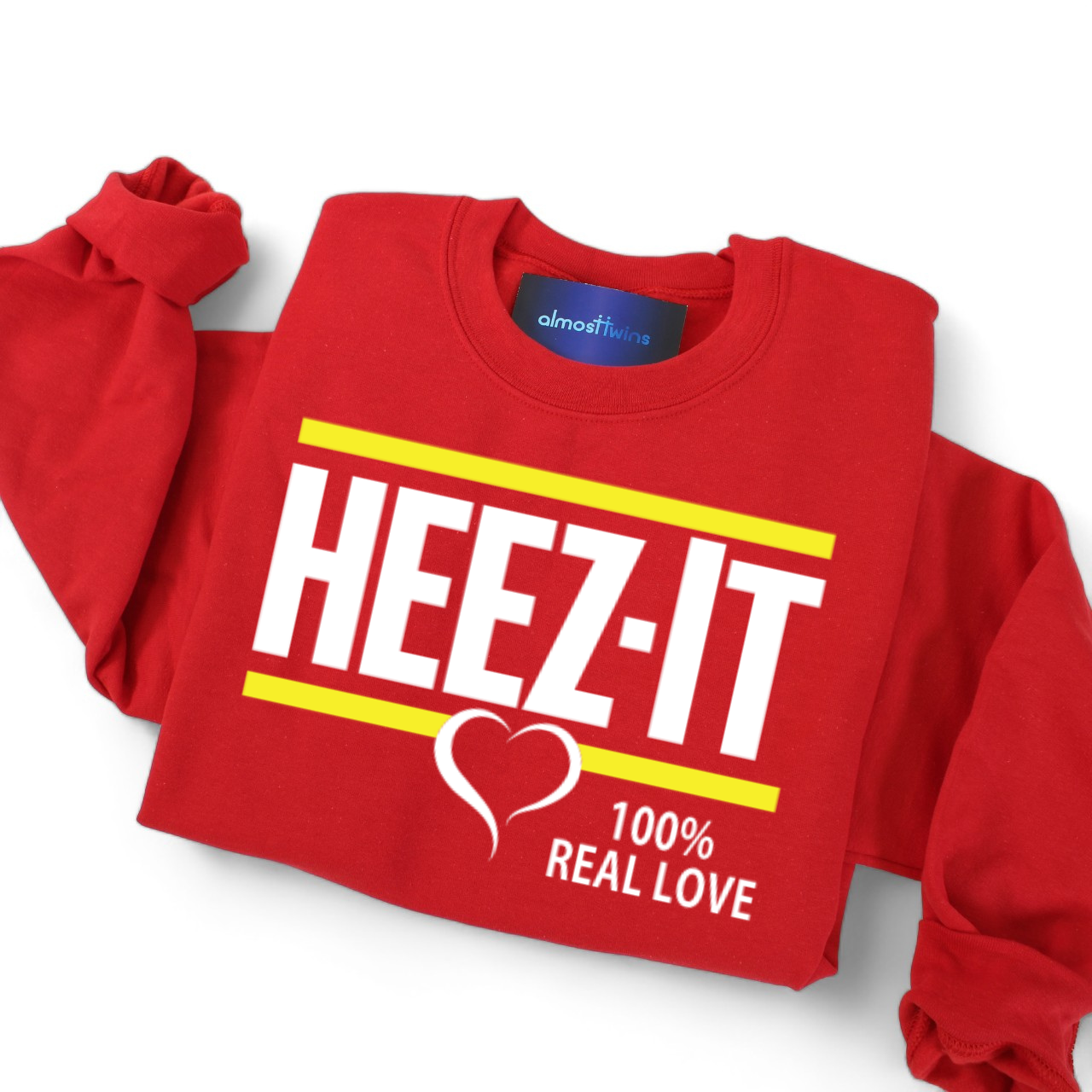 Funny Heez-it Sheez-it Sweatshirt for couples